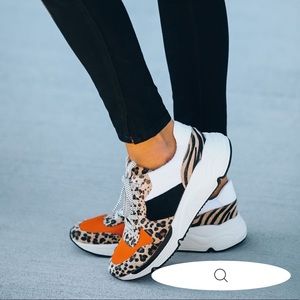 Leopard sneakers